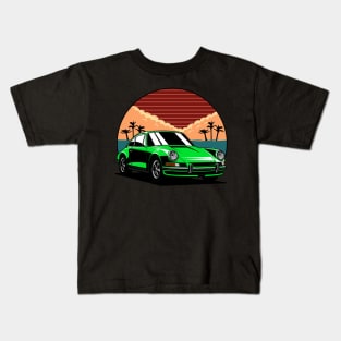 green 912 vintage car Kids T-Shirt